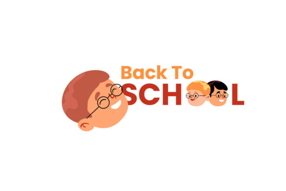 Back to School Boy Group Vector for Creative Designs