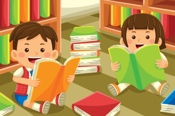 Back to School Cartoon Vector 04