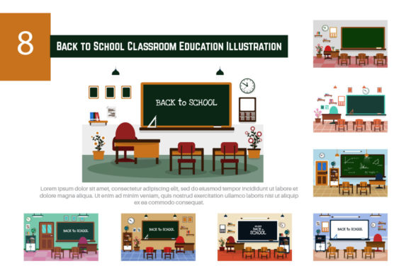 Back to School Classroom Education Designs