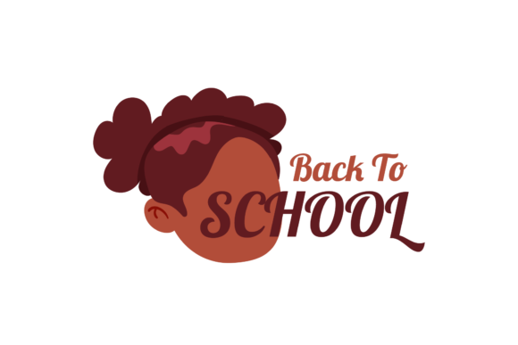Back to School Cute Smile Children Art for Creative Projects