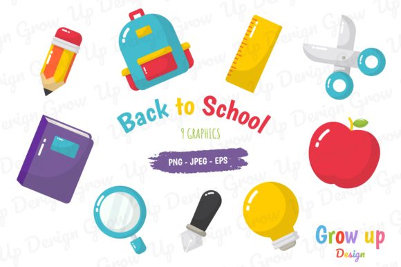 Back to School Icons Set Graphic: A Practical Evaluation for Design Projects