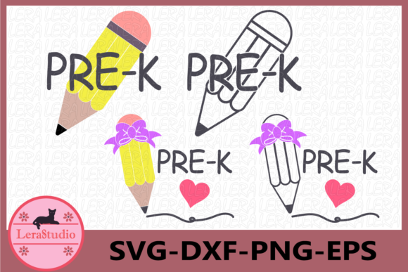 Back to School Pencil Pre K: A Designer’s Creative Asset