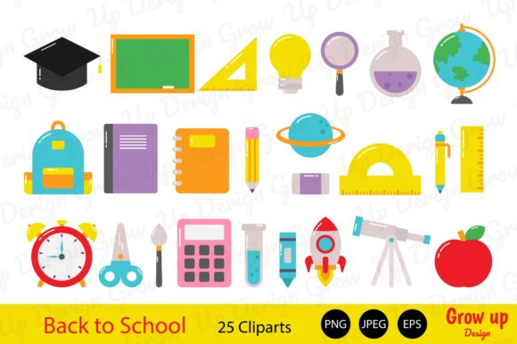 Back to School Prep Made Visual: Real Uses for an Education Clipart Set
