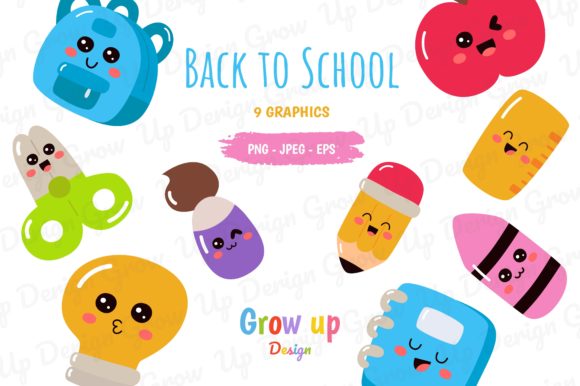 How a Kawaii Back to School Clipart Set Can Support Your Creative and Professional Goals